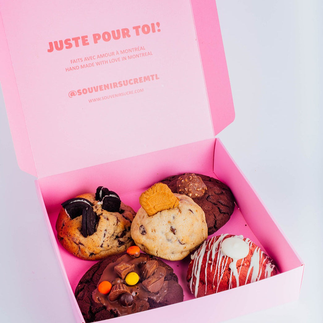 6 Cookies Variety Box