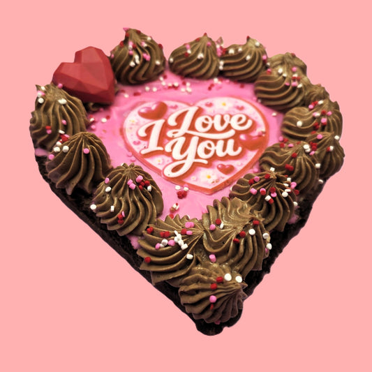 ❤️ 5” Heart Brownie – Valentine’s